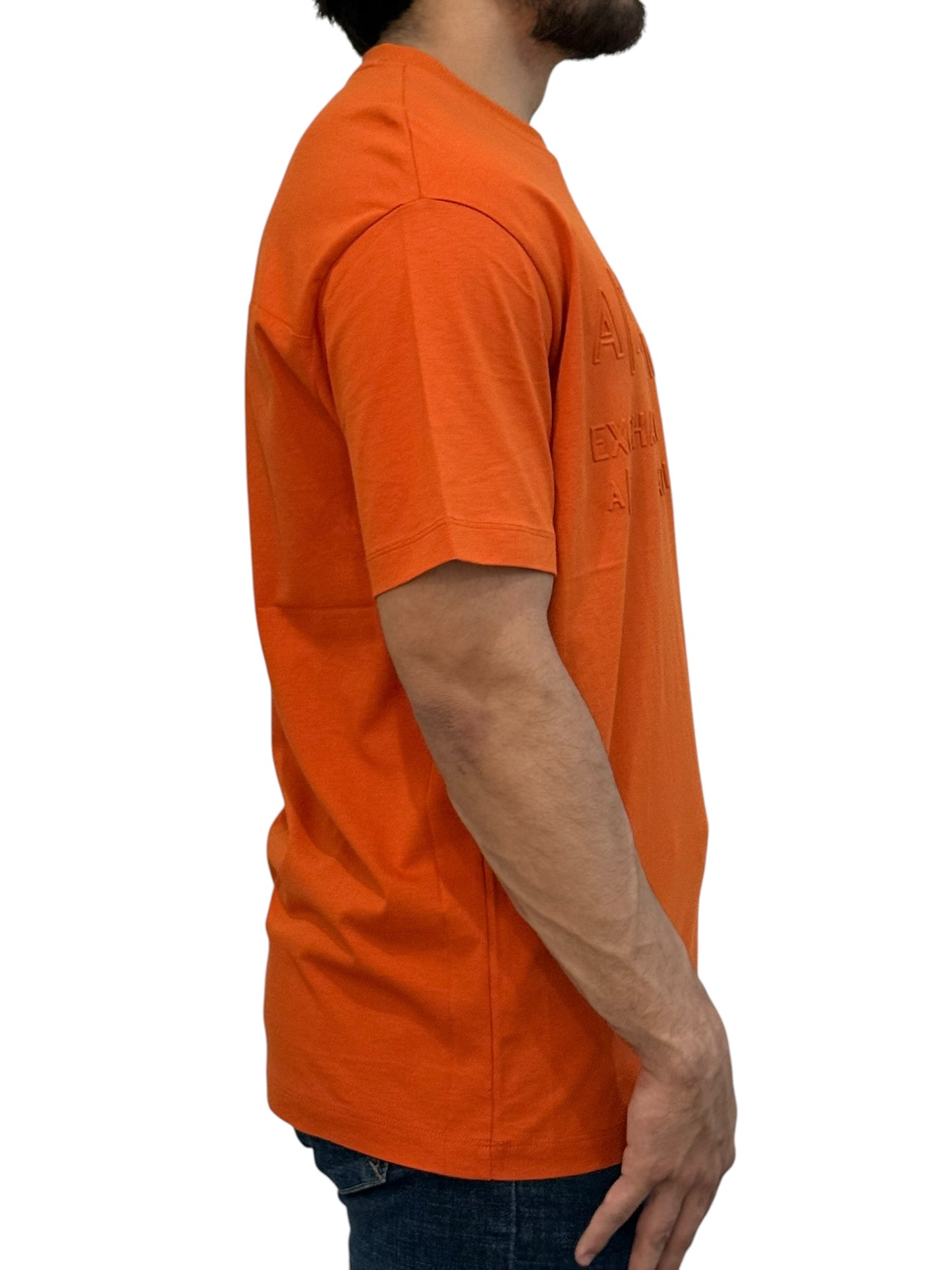 Playera Armani Exchange RD Naranja