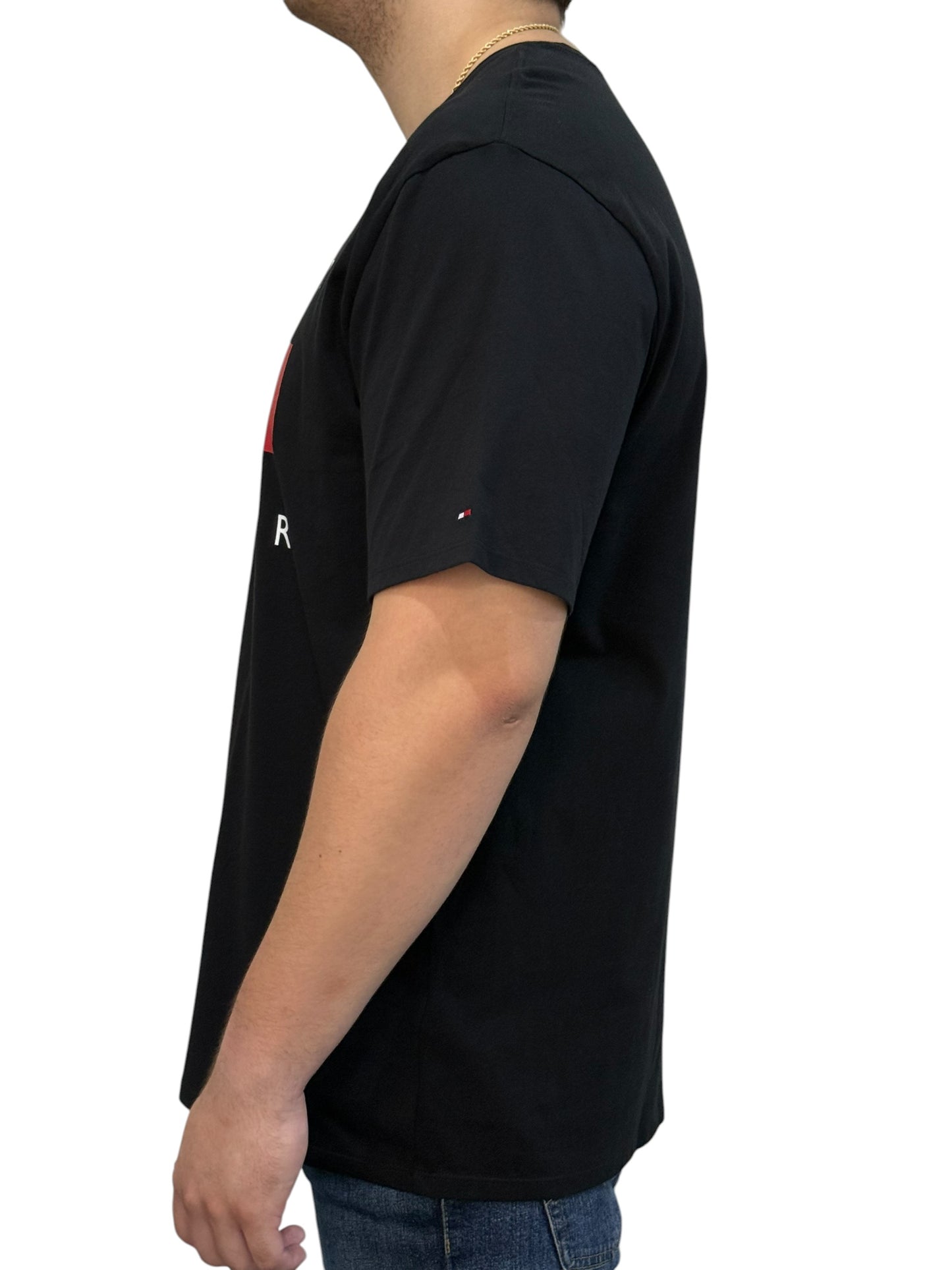 Playera Tommy Hilfiger RD Negro