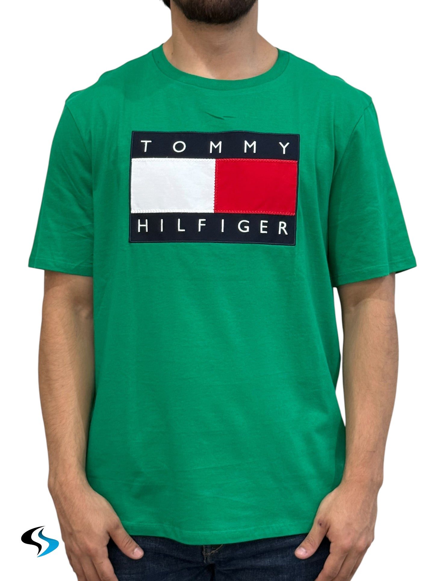 Playera Tommy Hilfiger RD Verde