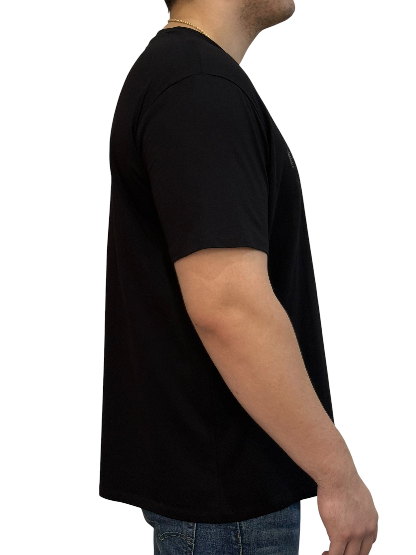 Playeras Armani Exchange RD Negro