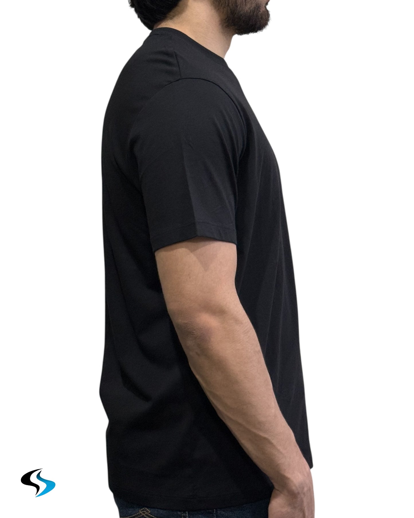 Playera Armani Exchange RD Negra