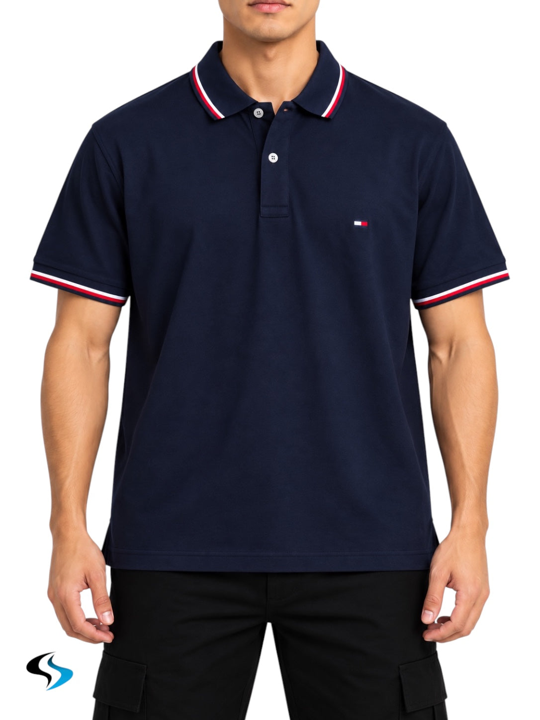 Playera Tommy Hilfiger TP Azul