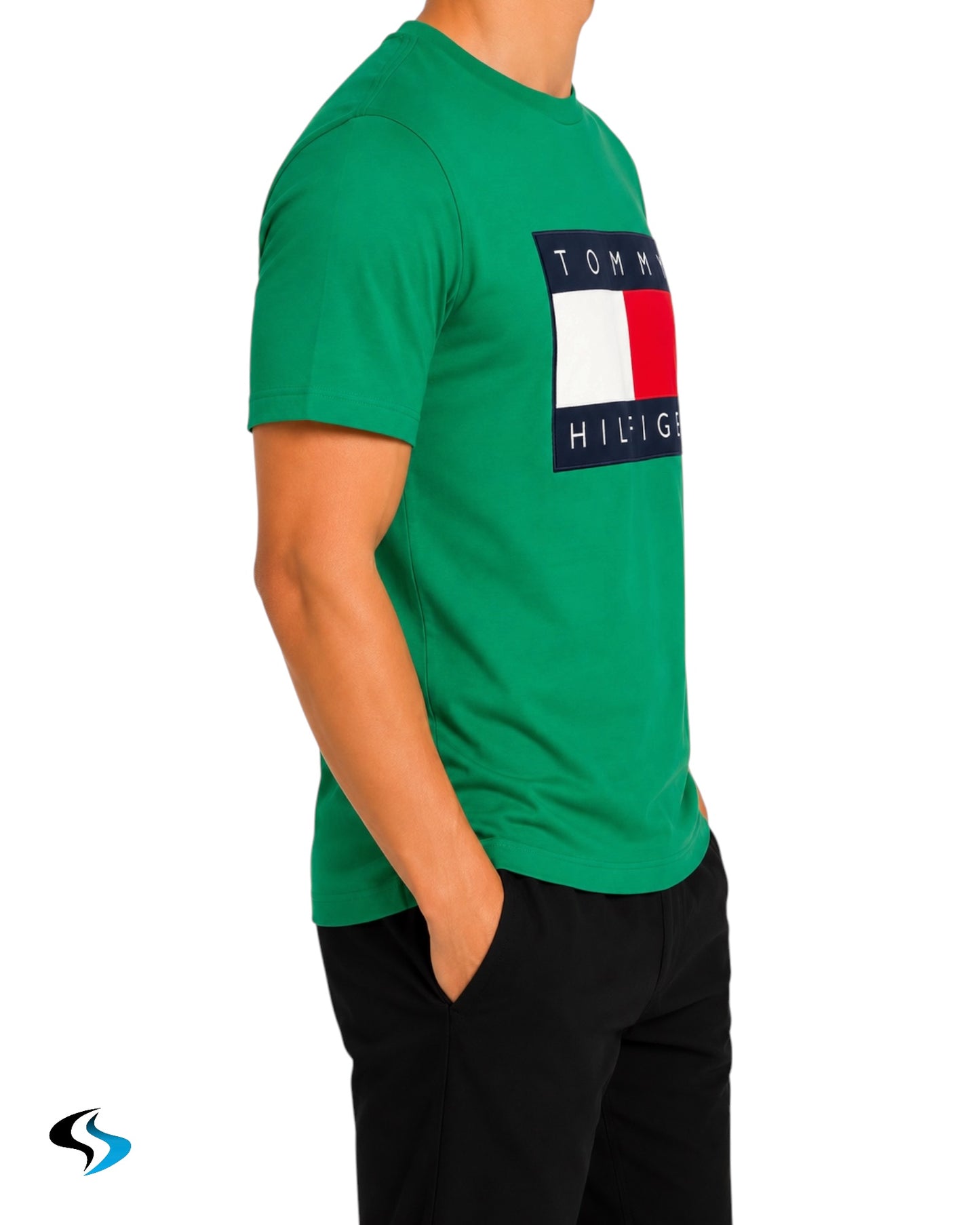 Playera Tommy Hilfiger RD Verde