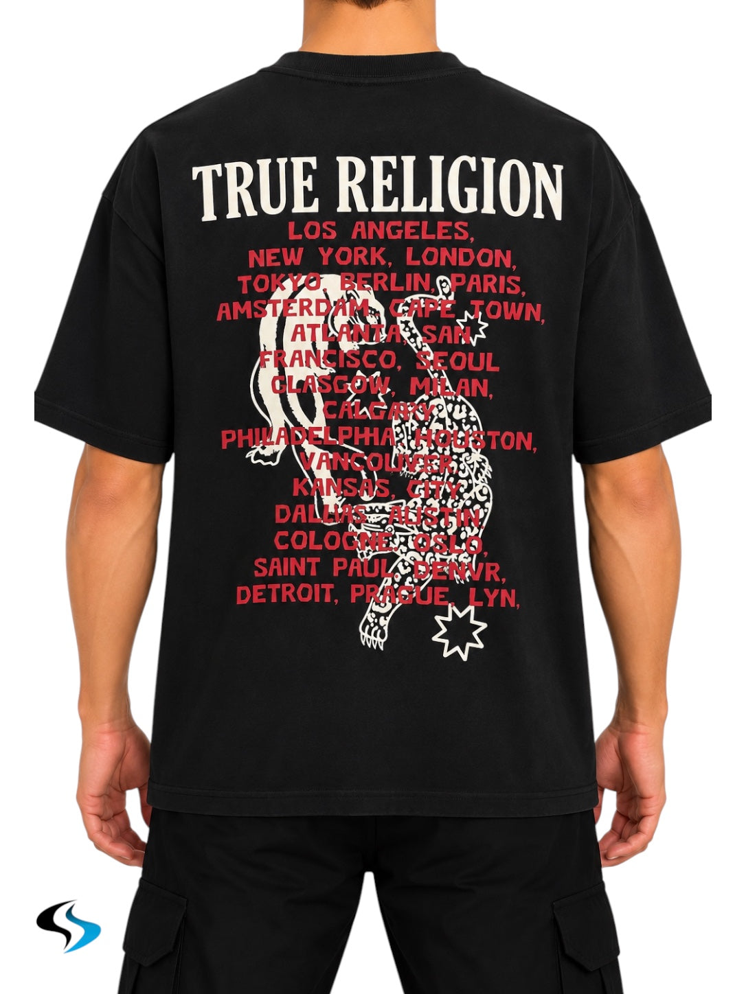 Playera True Religion Crew Panther Tee