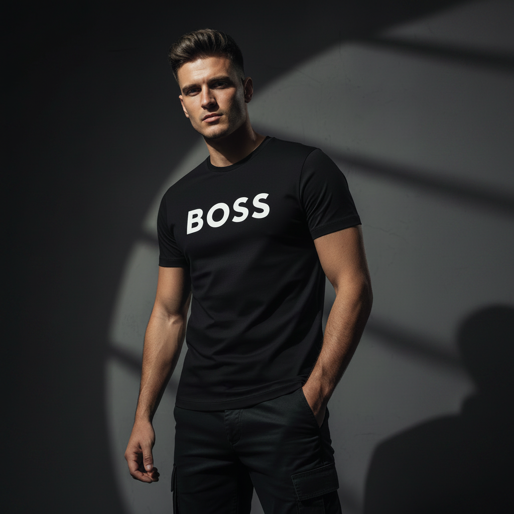 Banner Boss modelo mezclilla