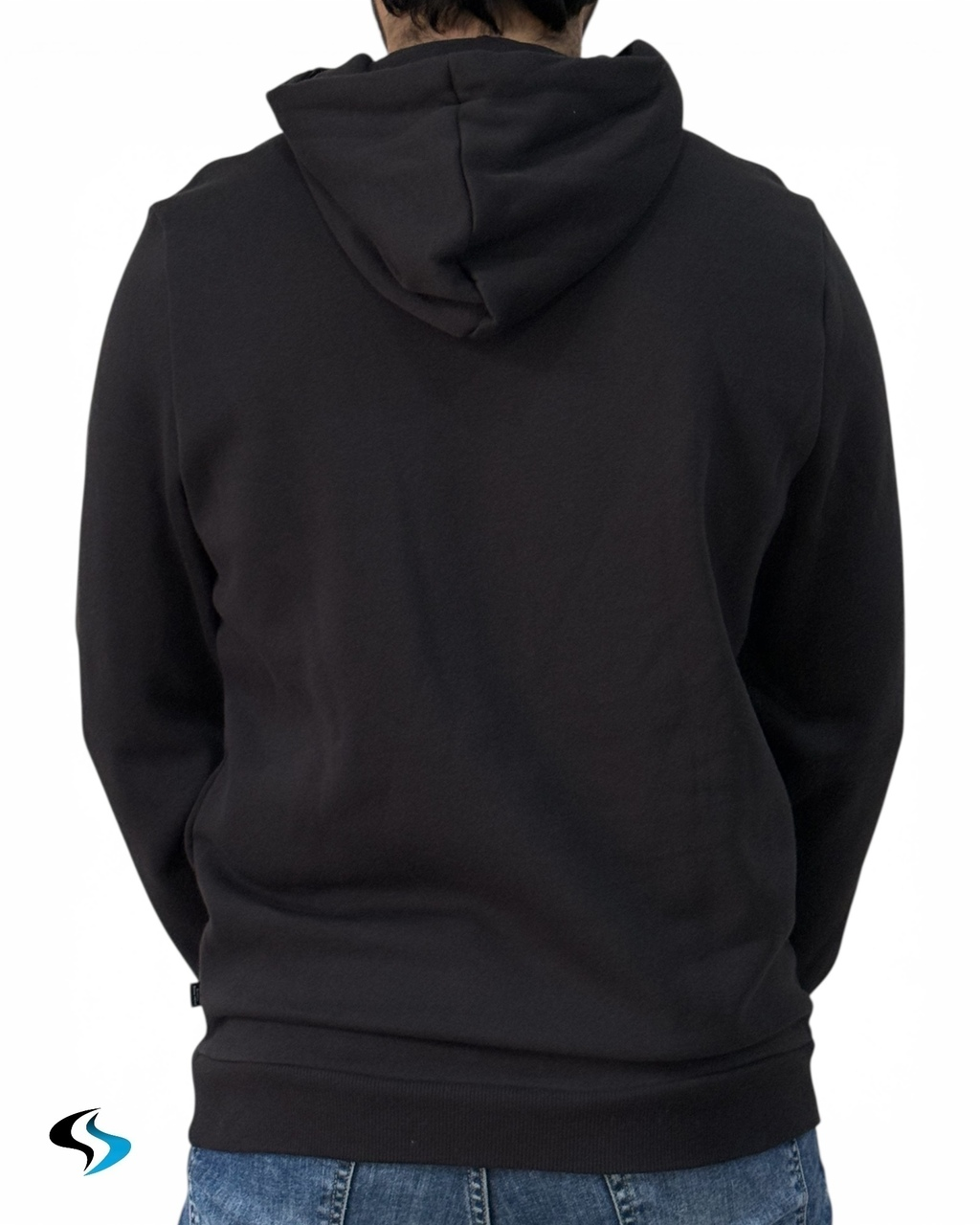 Suéter Puma Negro/Naranja