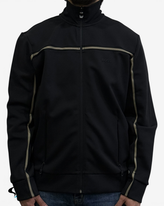 Chaqueta Boss Franja Cafe