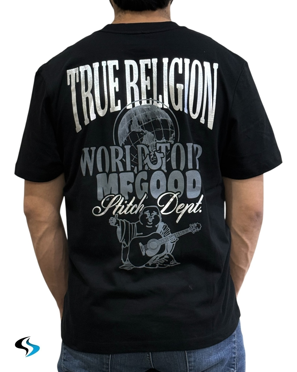 Playera Tru Religion Globe Tee