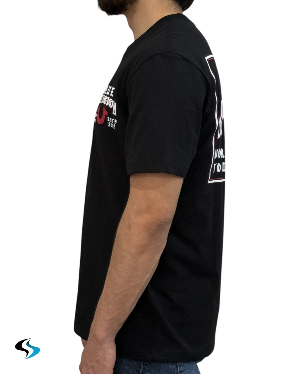 Playera Tru Religion Flag Tee