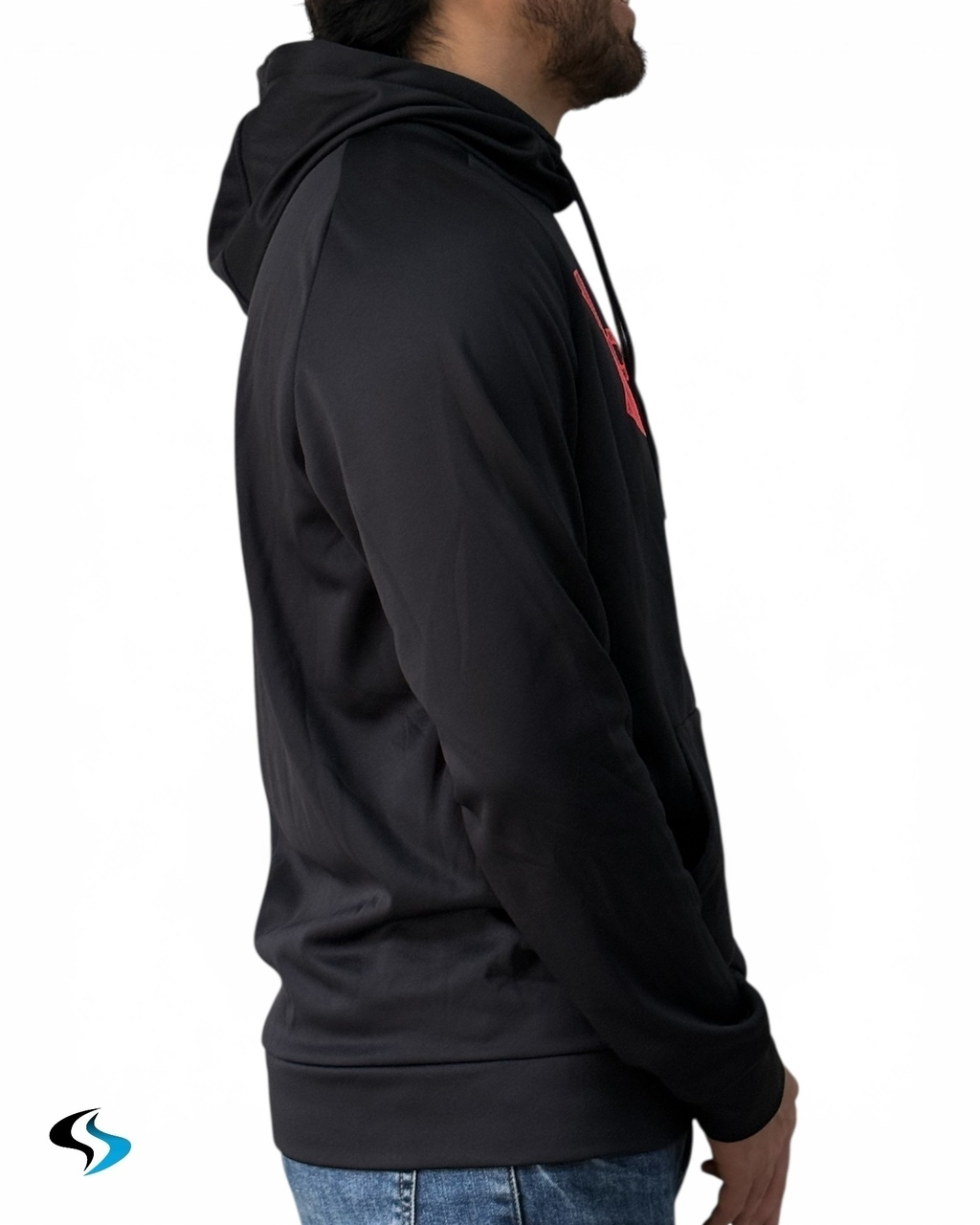 Suéter Under Armour Negro/Rojo