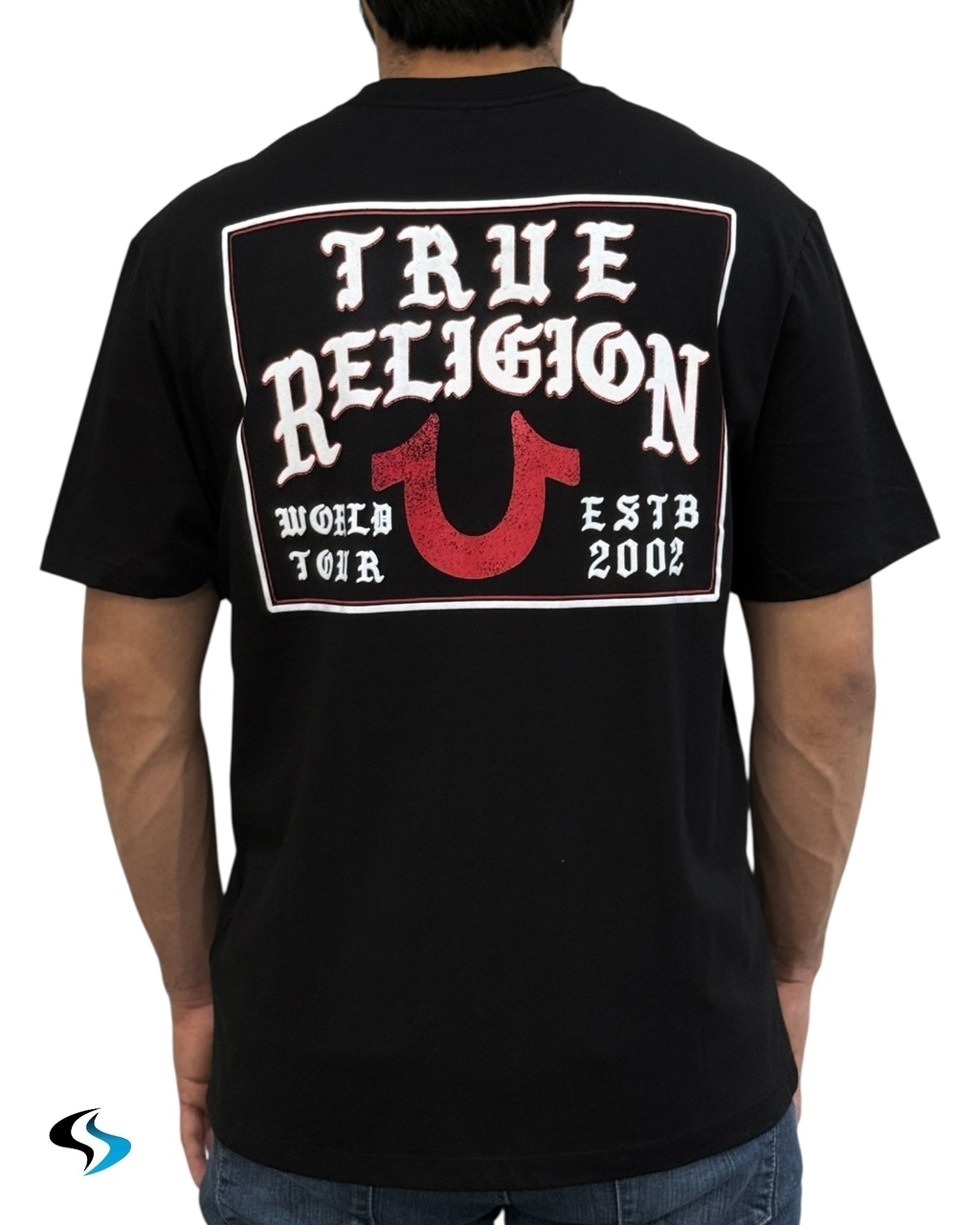 Playera Tru Religion Flag Tee