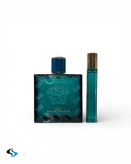 Set de perfume Versace Eros con estuche