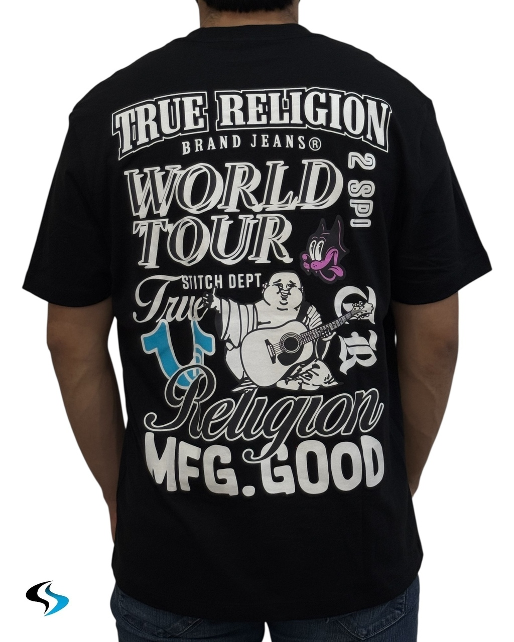 Playera Tru Religion World Tour Tee