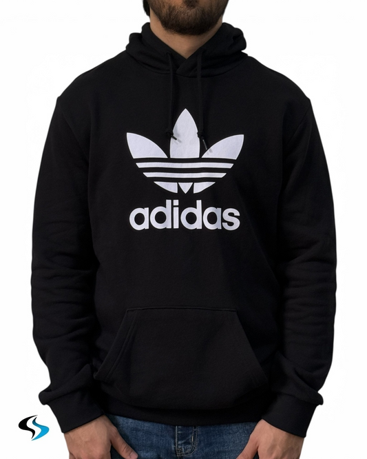 Sudadera Adidas Clásica Negra