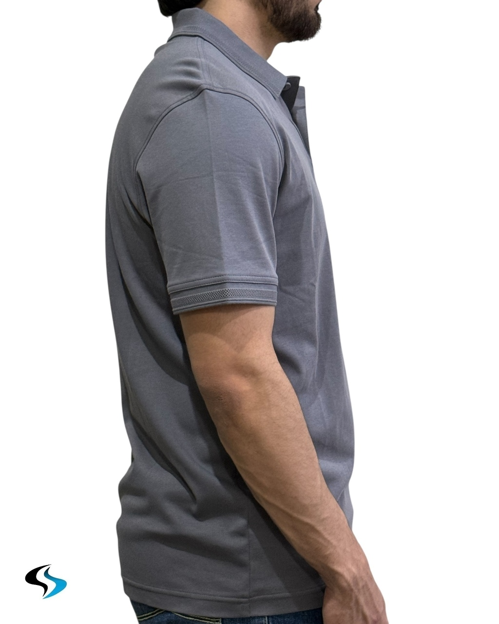 Playera Tipo Polo Pe_Interlock